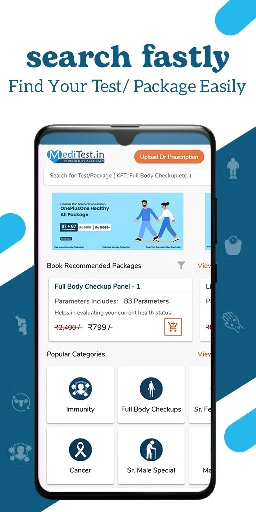 MediTest.in | Full Body Check | Indus Appstore | Screenshot