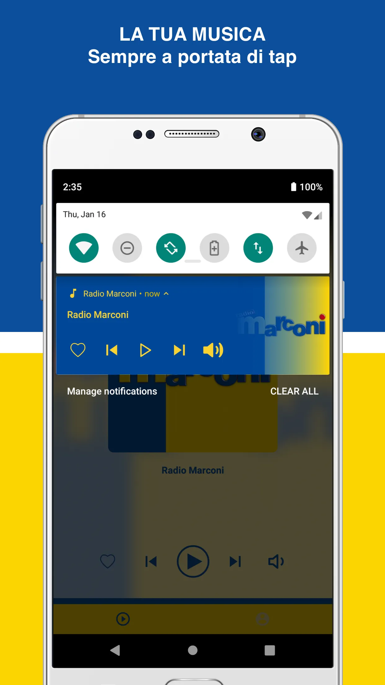 Radio Marconi Fm 94.8 | Indus Appstore | Screenshot