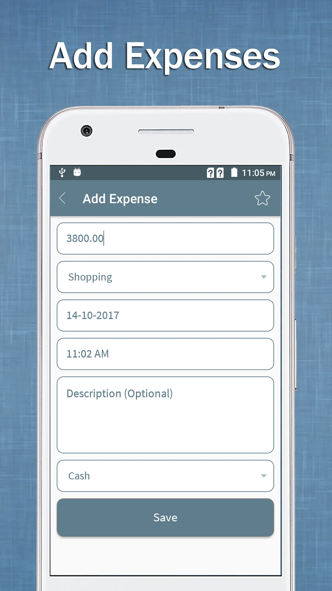 Daily Expenses Manager | Indus Appstore | Screenshot