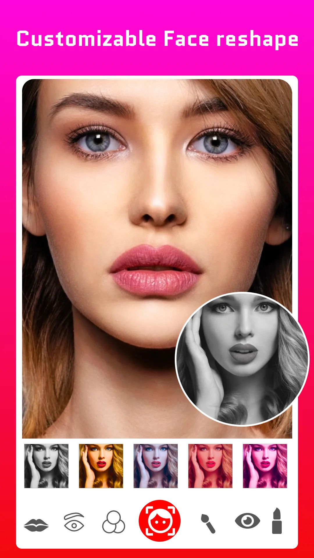 Makeup Photo Grid Beauty Salon | Indus Appstore | Screenshot