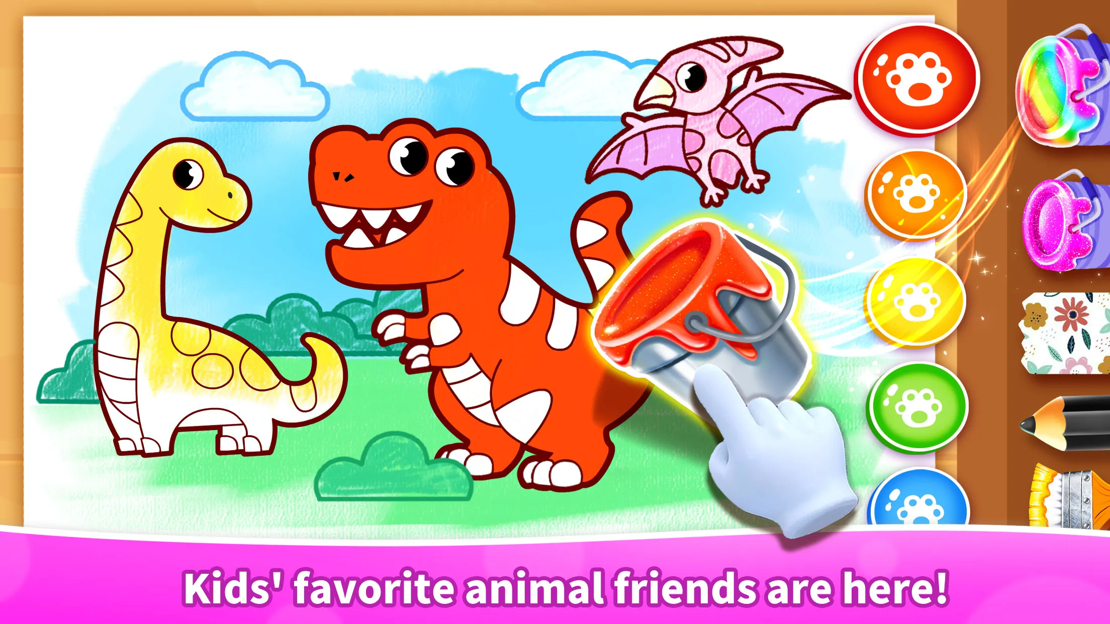 Baby Panda's Glow Doodle Game | Indus Appstore | Screenshot
