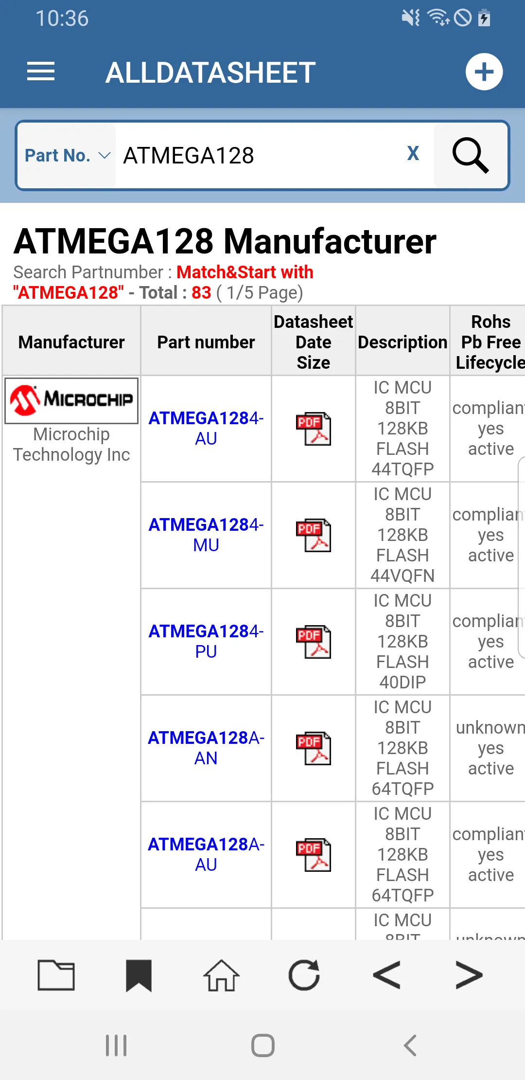 ALLDATASHEET - Datasheet PDF | Indus Appstore | Screenshot