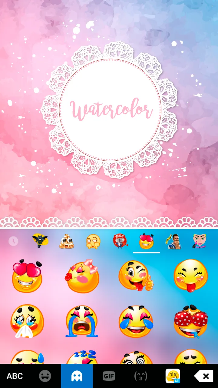 Pastel Color Keyboard | Indus Appstore | Screenshot