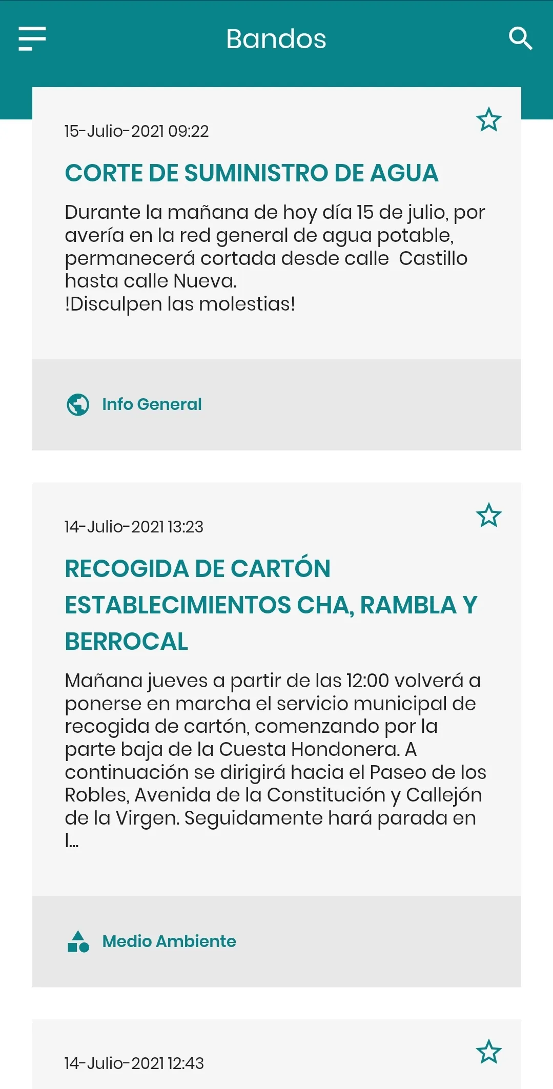 Alcalá del Júcar Informa | Indus Appstore | Screenshot