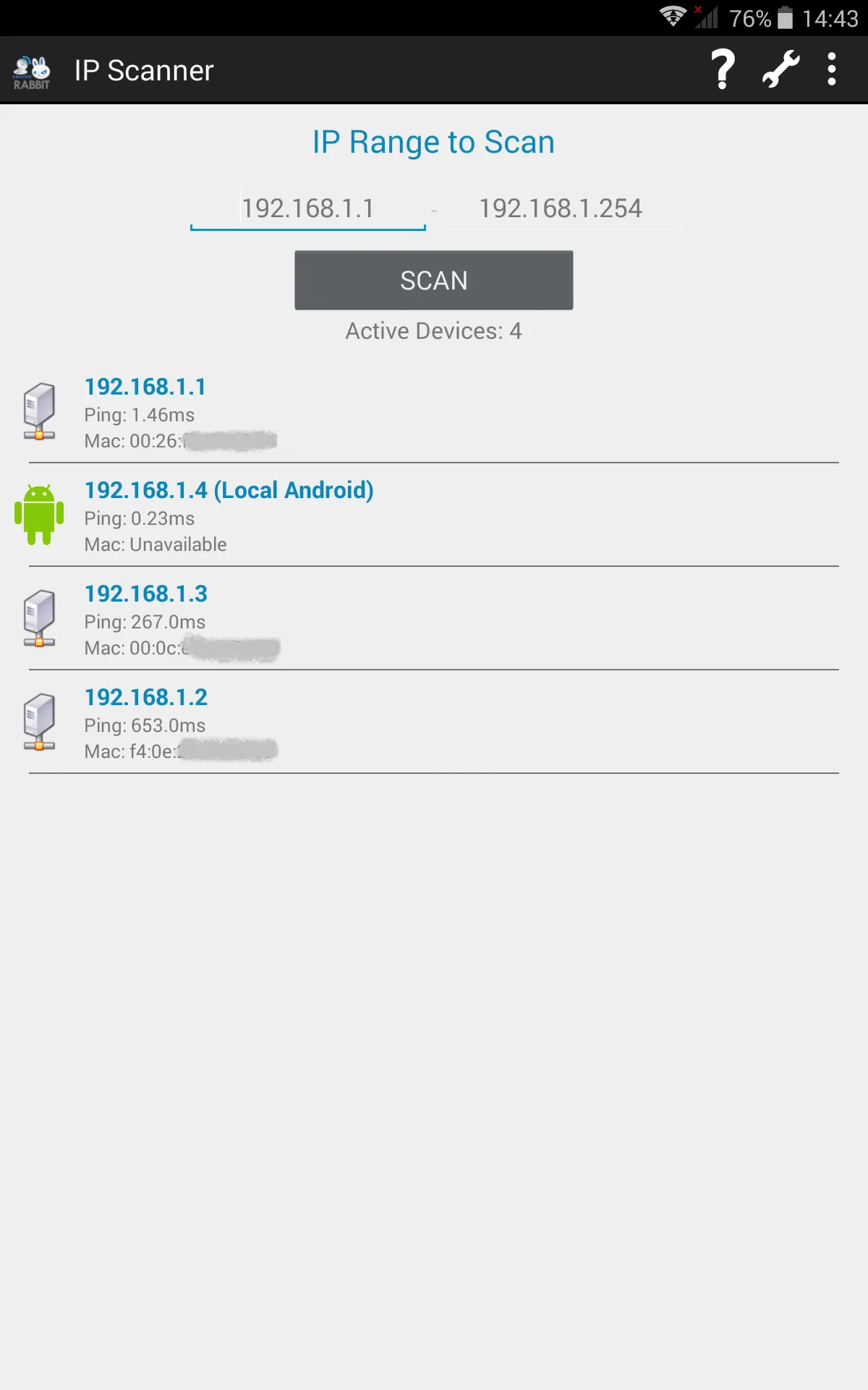 IP Scanner | Indus Appstore | Screenshot