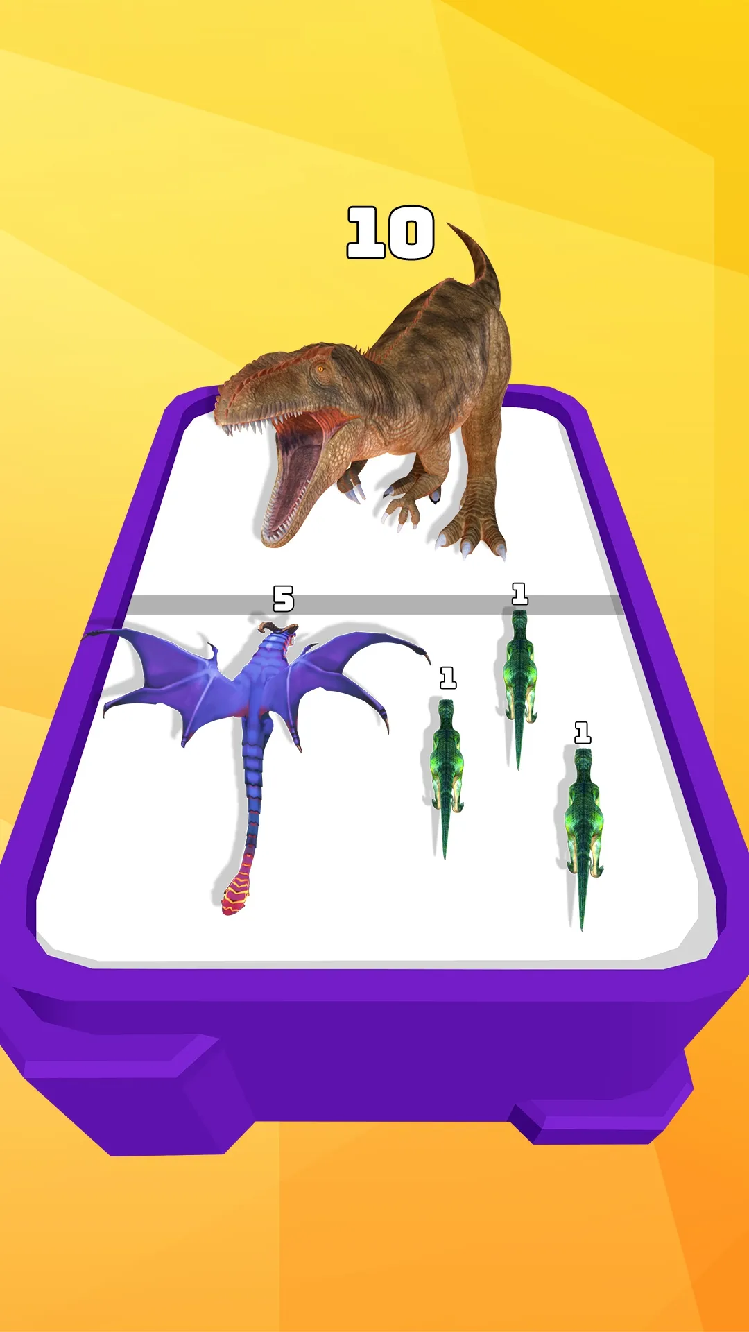 Merge Dinosaurs Battle Fight | Indus Appstore | Screenshot