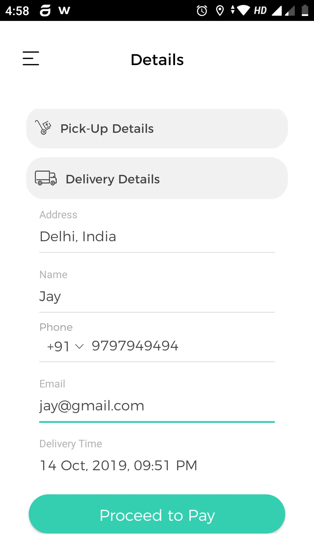 MyCarryBox | Indus Appstore | Screenshot