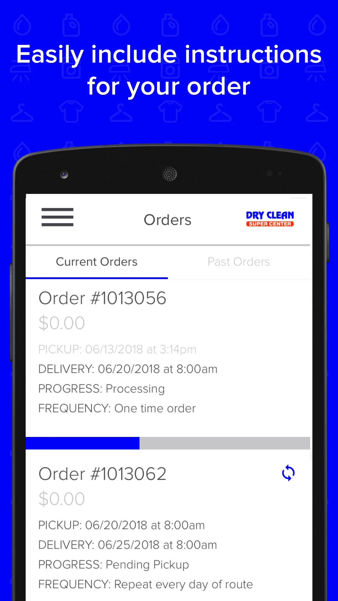 Dry Clean Super Center Mobile | Indus Appstore | Screenshot