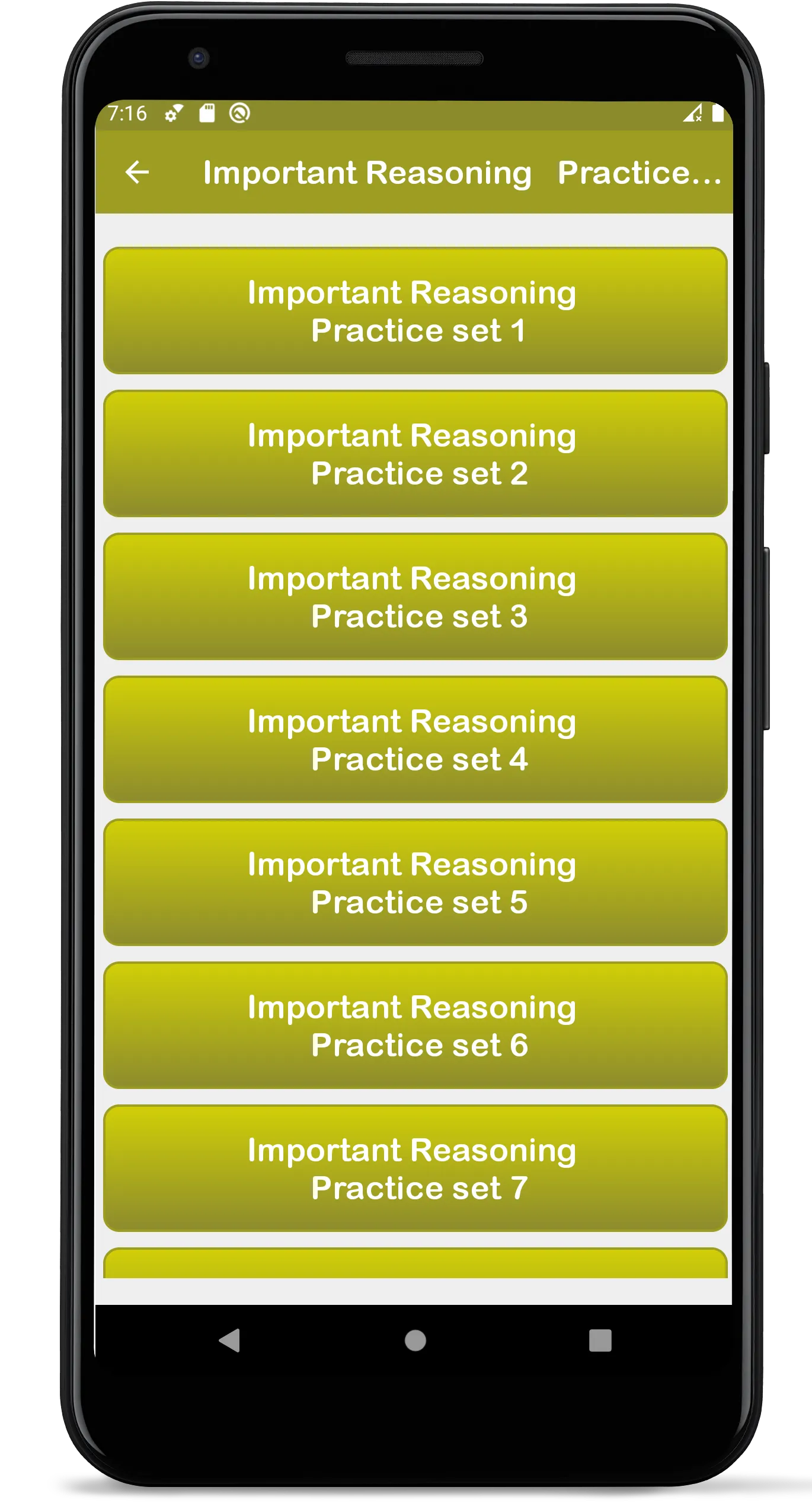 Reasoning app in hindi | Indus Appstore | Screenshot