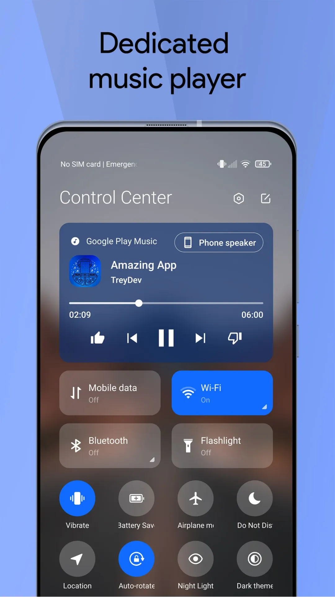 Mi Control Center | Indus Appstore | Screenshot