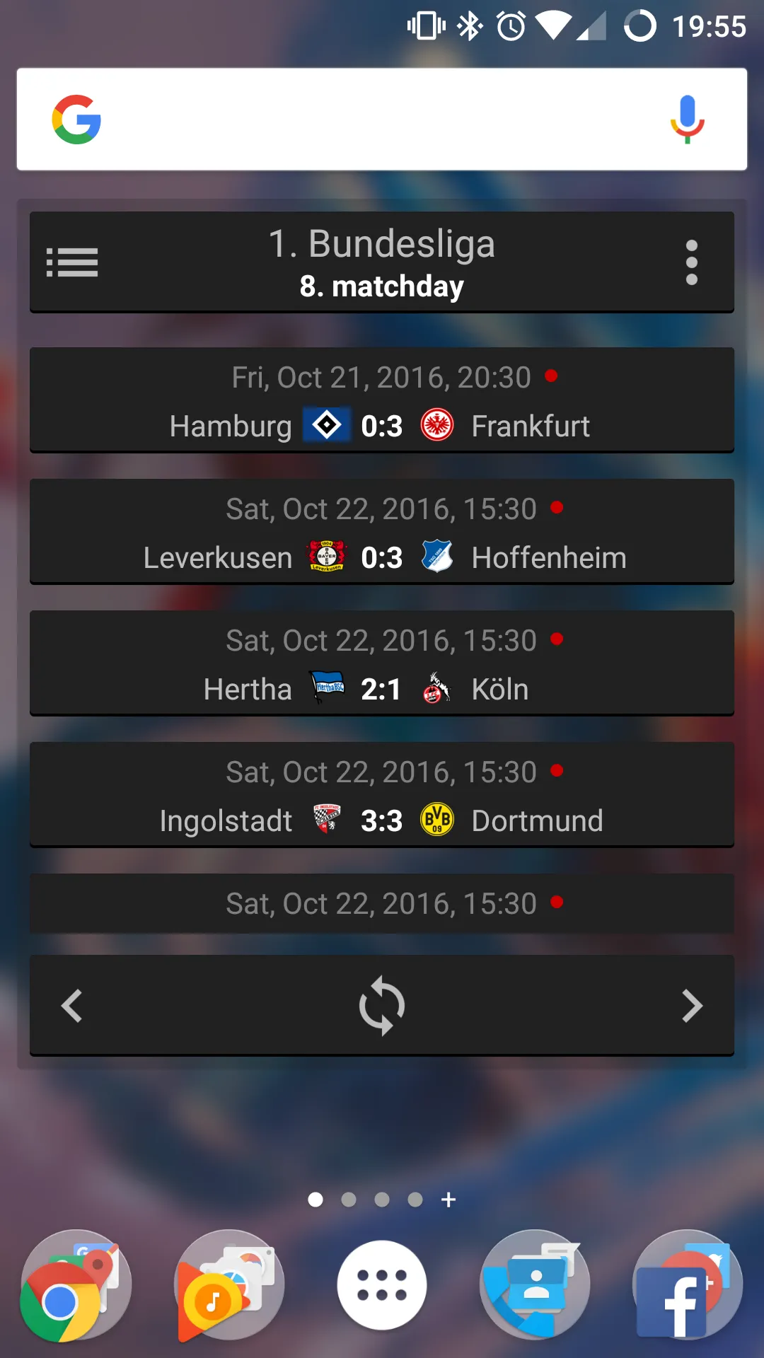 Widget for Bundesliga | Indus Appstore | Screenshot