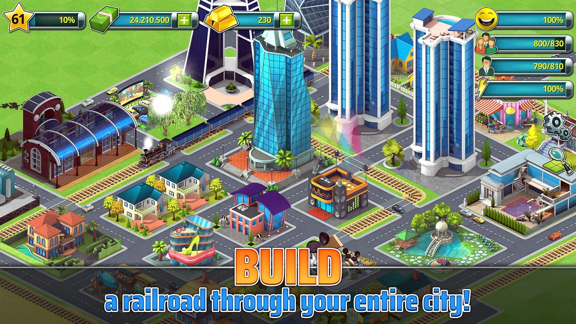 Town Building Games: Tropic Ci | Indus Appstore | Screenshot