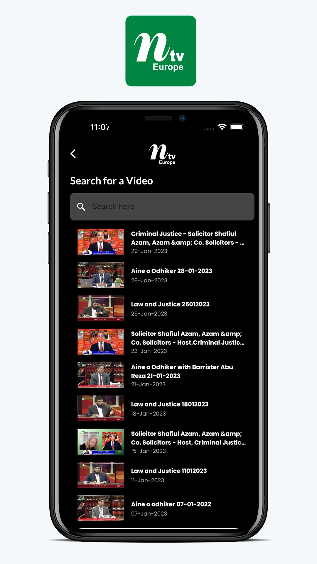 NTV Europe | Indus Appstore | Screenshot