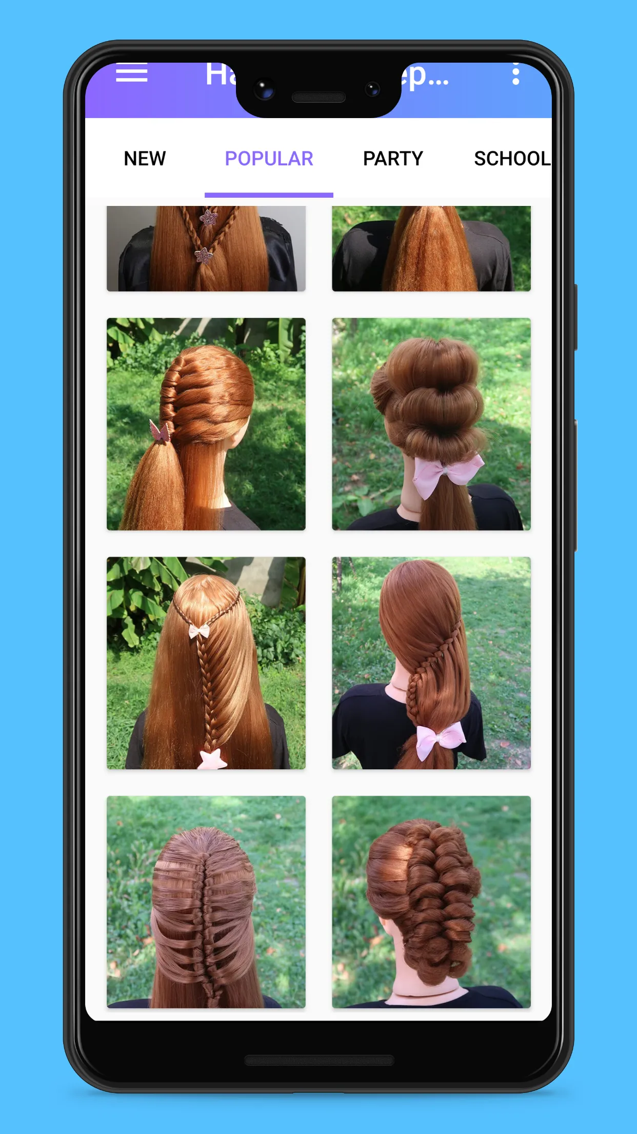 Hairstyles Step By Step | Indus Appstore | Screenshot