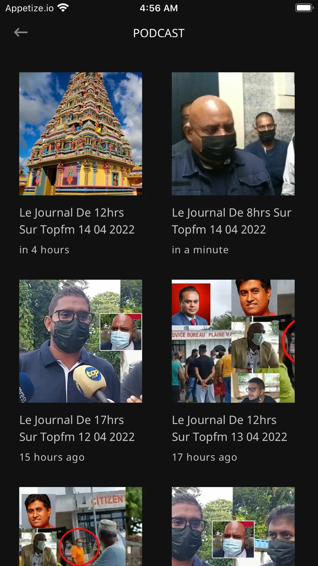 Top Fm Mauritius | Indus Appstore | Screenshot