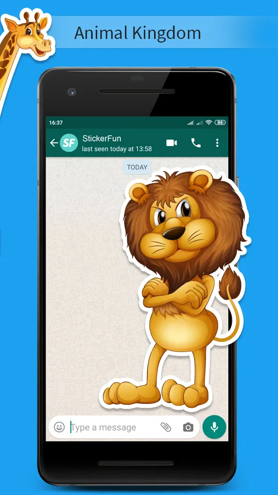 Animal Kingdom Stickers | Indus Appstore | Screenshot