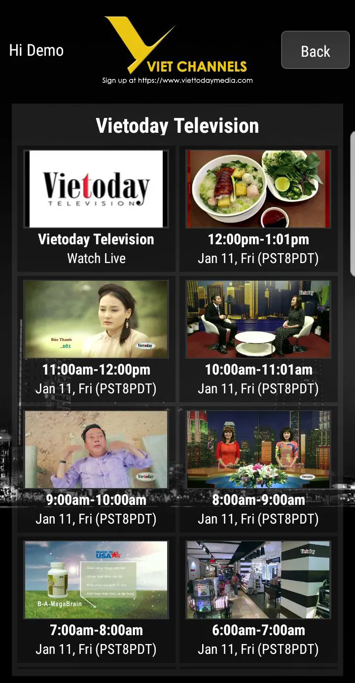 Viet Channels | Indus Appstore | Screenshot