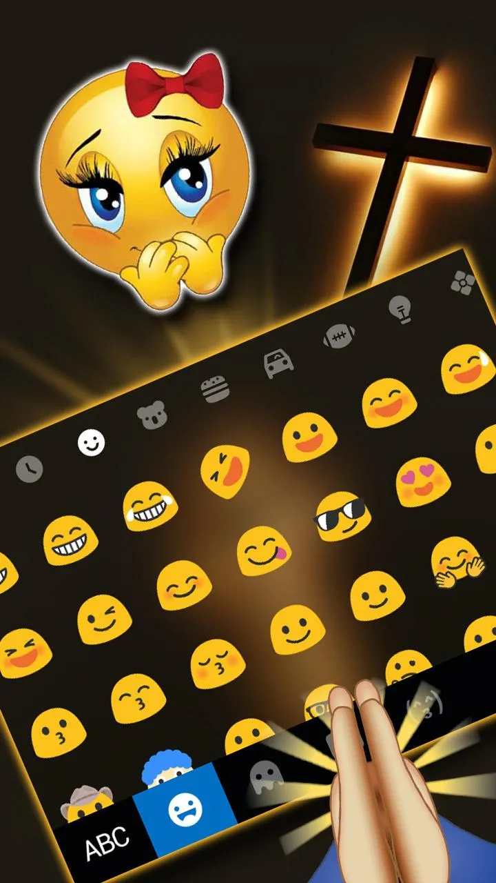 Holy Jesus 2 Keyboard Theme | Indus Appstore | Screenshot