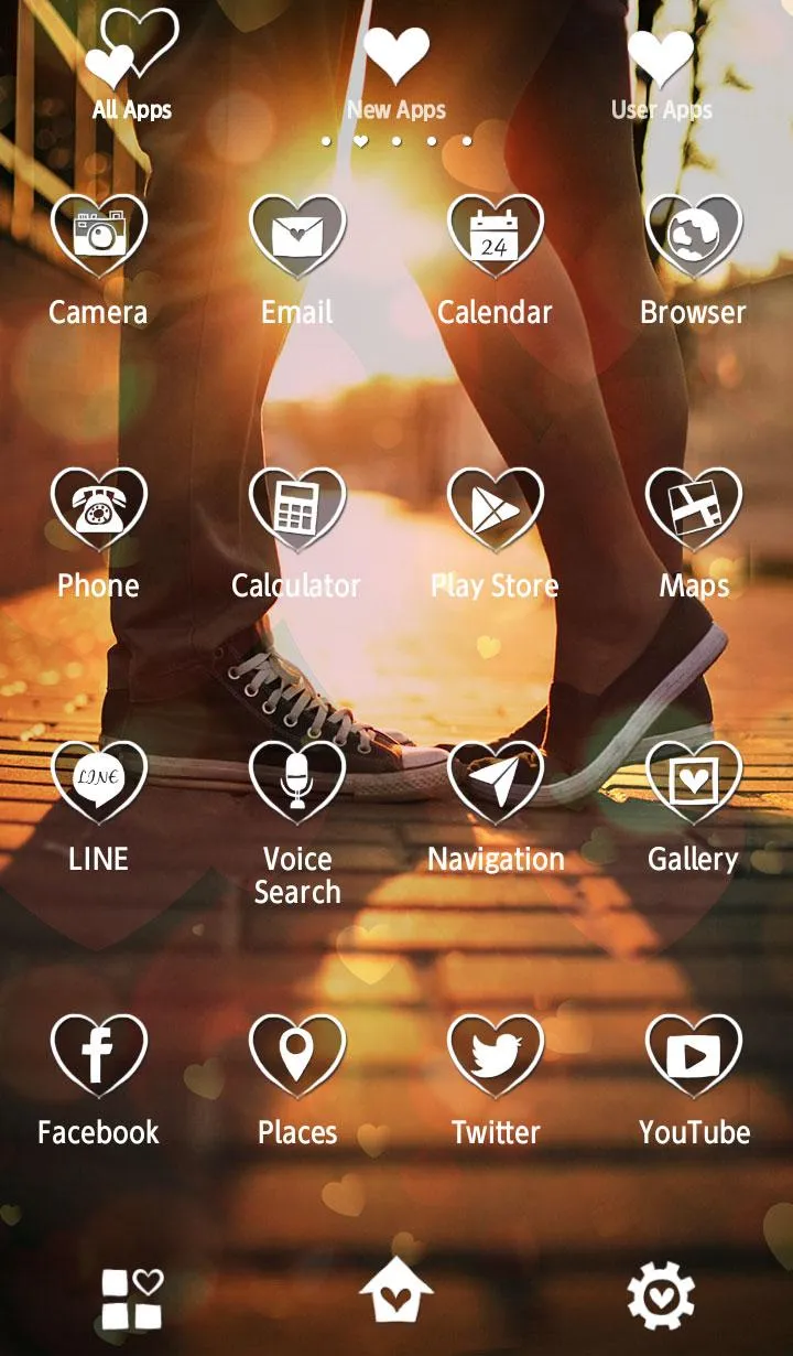 Setting Sun Theme +HOME | Indus Appstore | Screenshot