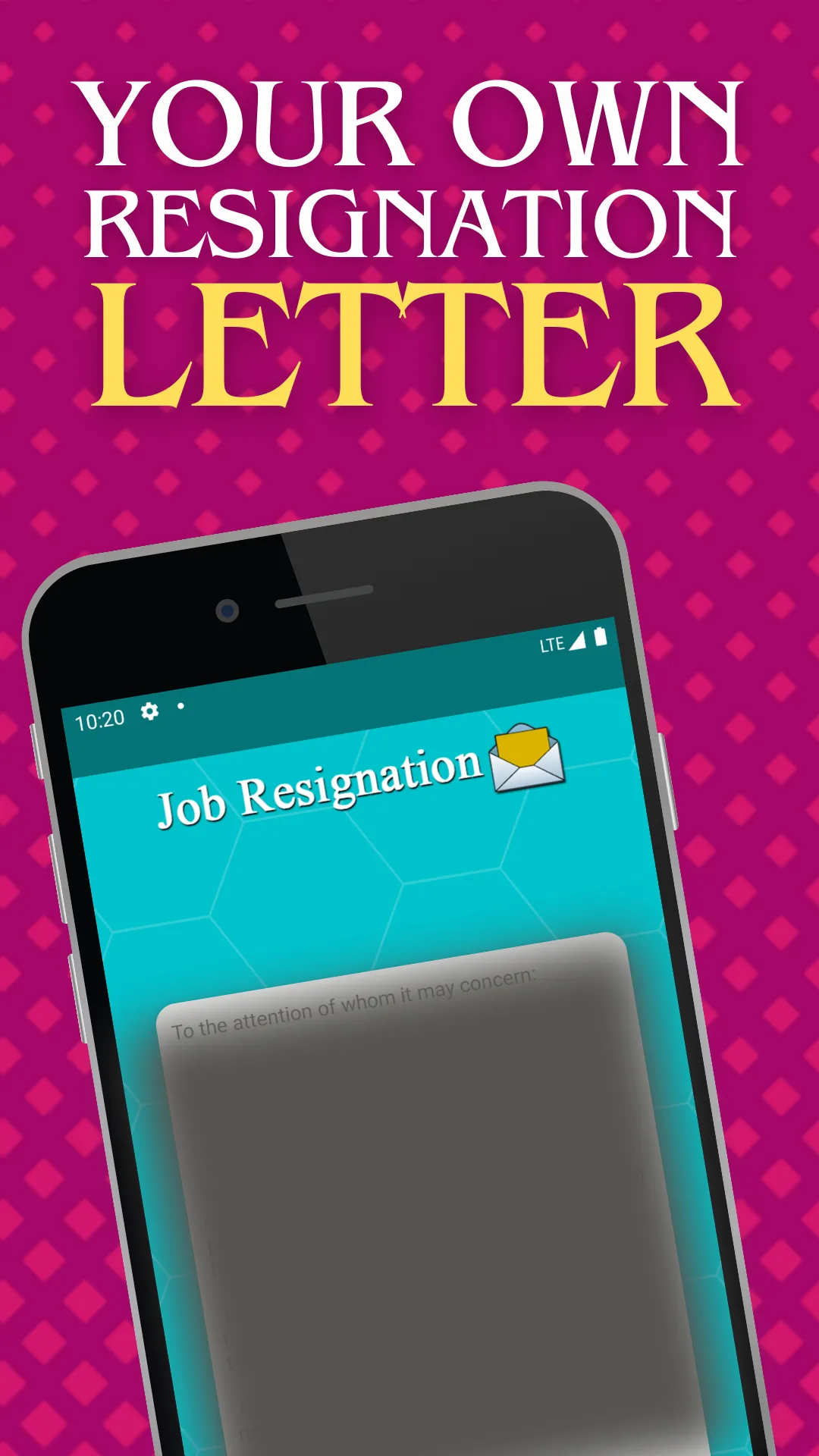 Job Resignation Letter | Indus Appstore | Screenshot