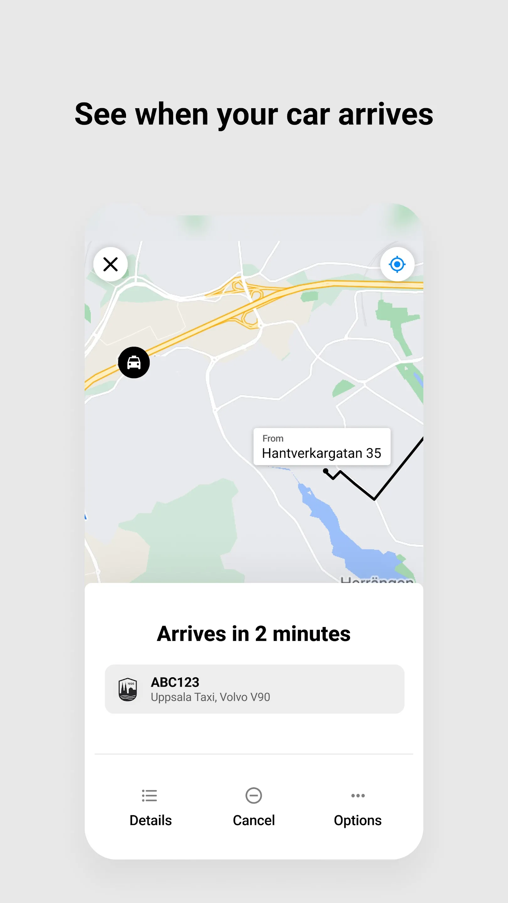 Uppsala Taxi 100 000 | Indus Appstore | Screenshot