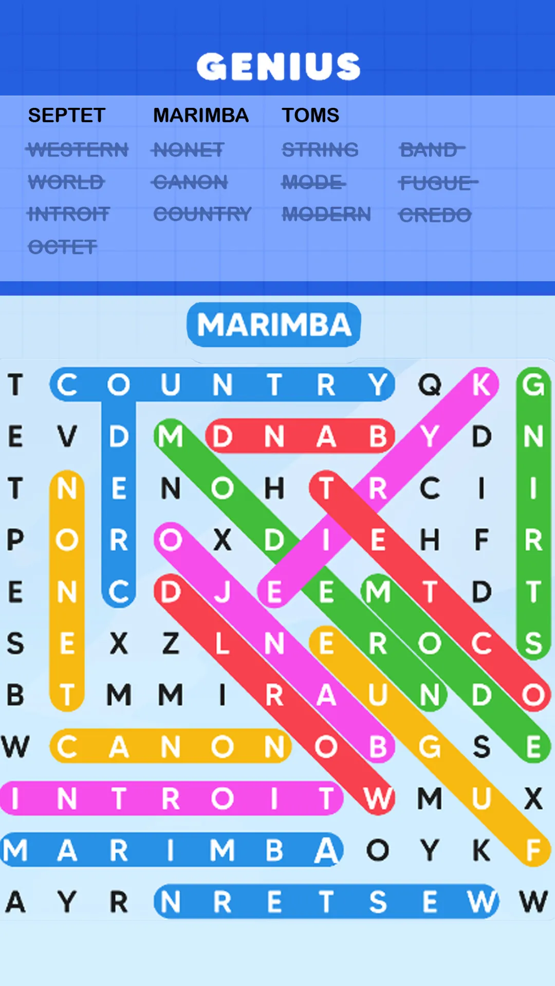 Word Search Puzzle Challenge | Indus Appstore | Screenshot