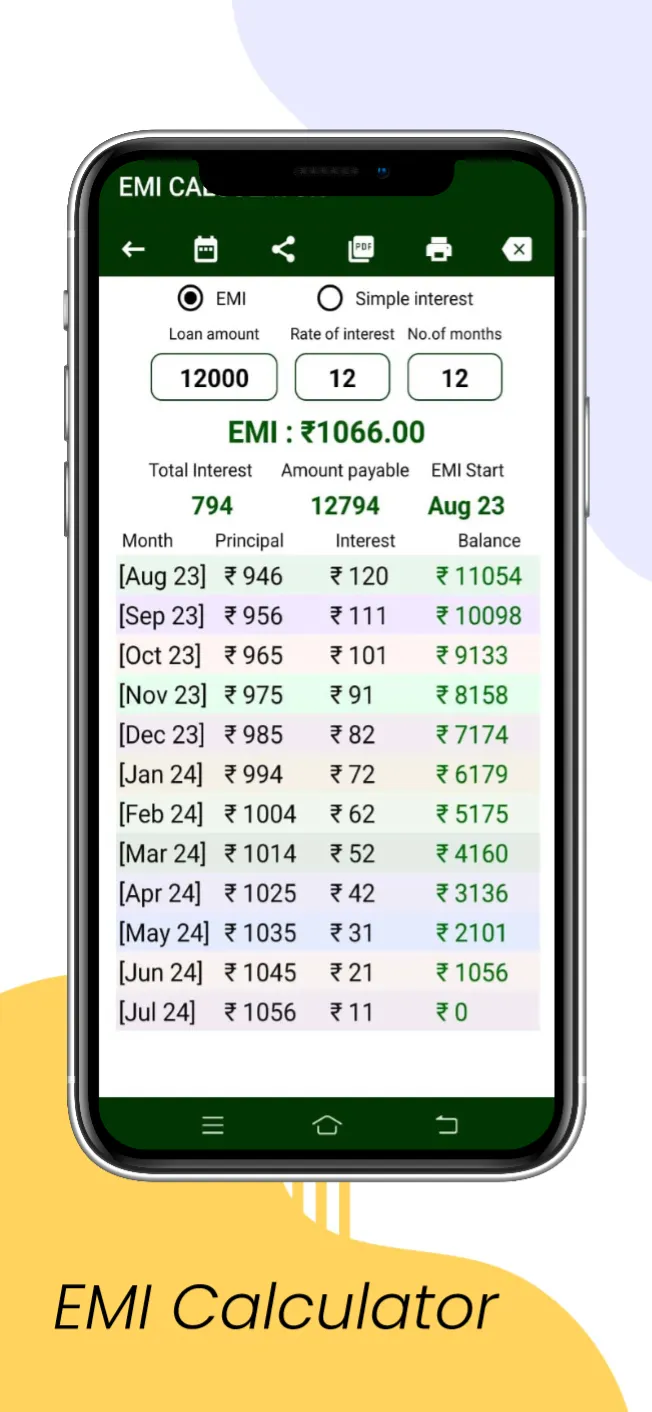 Cash and GST Calculator | Indus Appstore | Screenshot