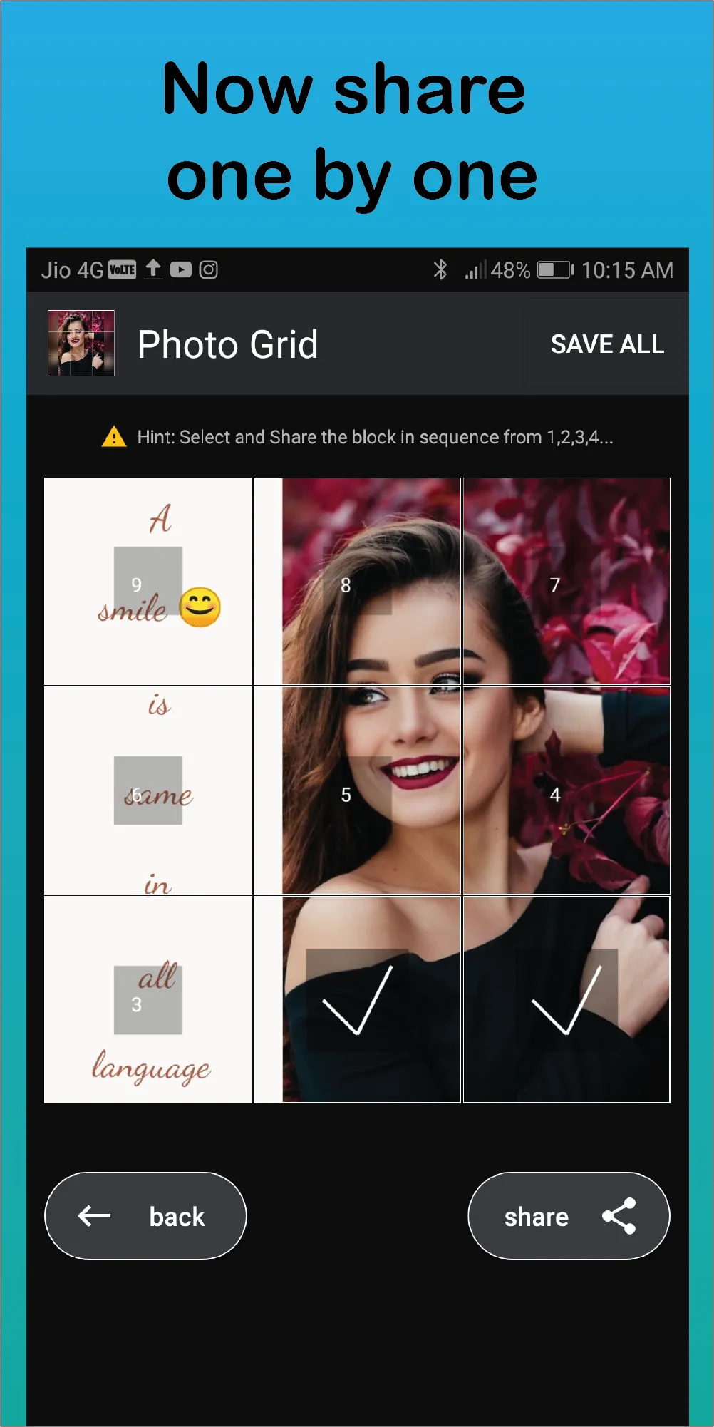 Grid Maker for Instagram (Inst | Indus Appstore | Screenshot