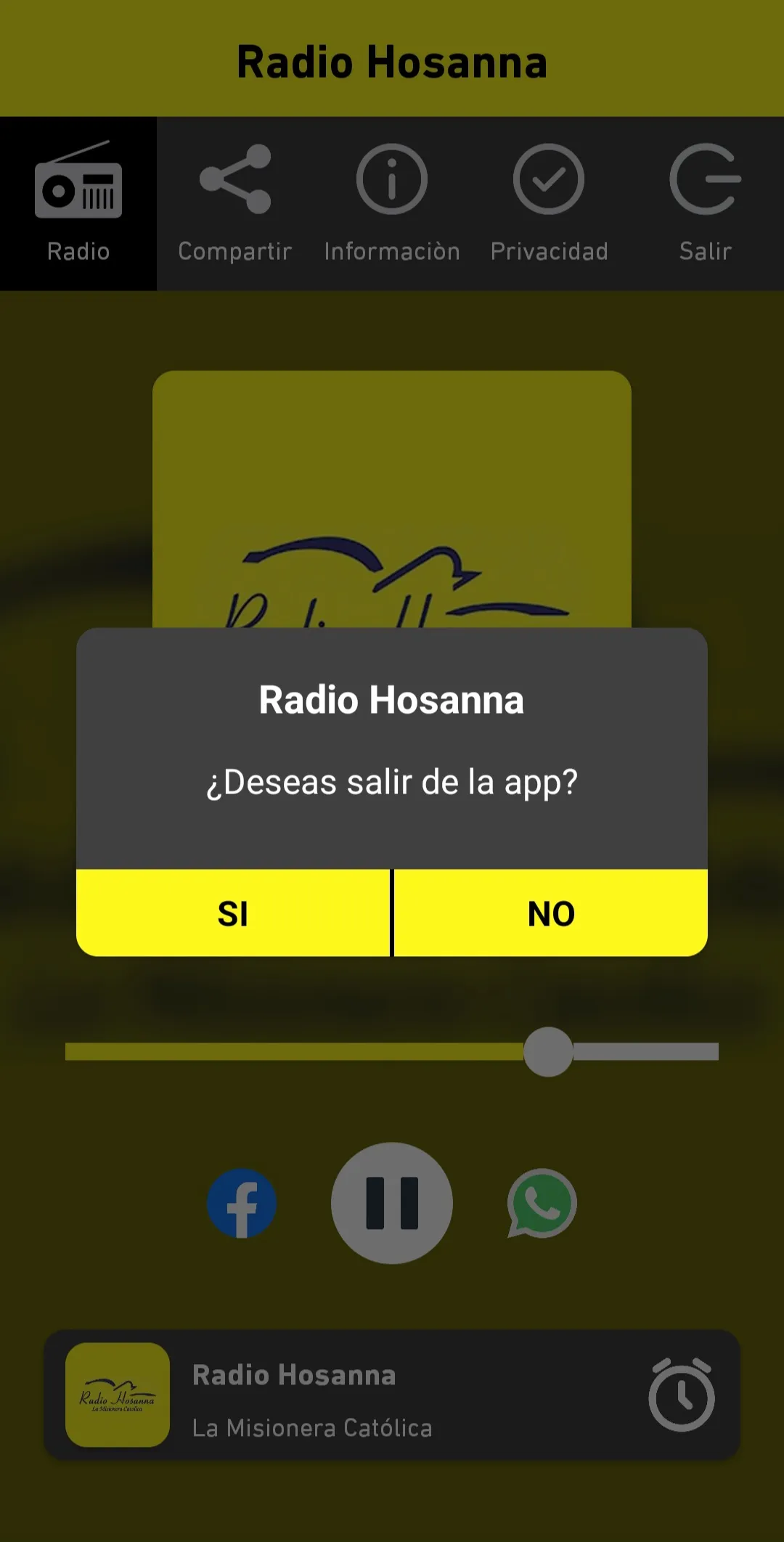 Radio Hosanna | Indus Appstore | Screenshot