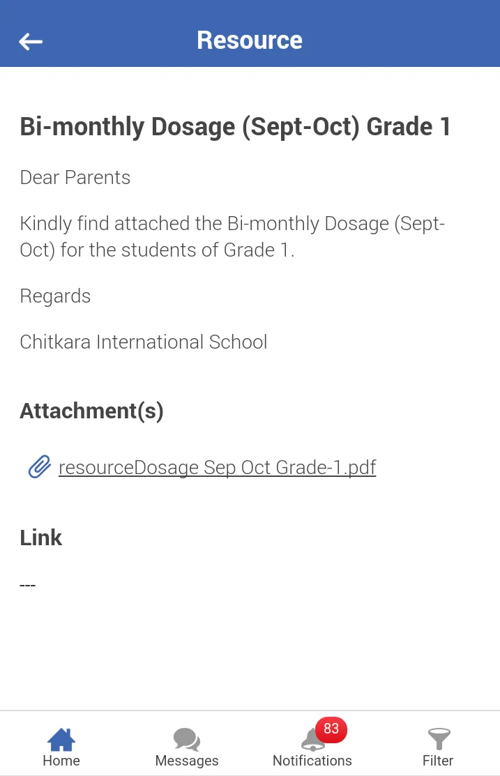 Chitkara School, Chandigarh | Indus Appstore | Screenshot