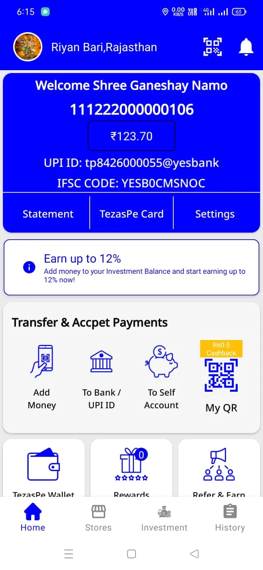 TezasPe  - Secure Instant Pay | Indus Appstore | Screenshot