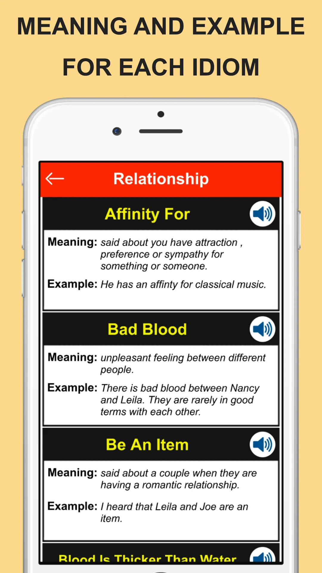 Idioms and Phrases Vocabulary | Indus Appstore | Screenshot