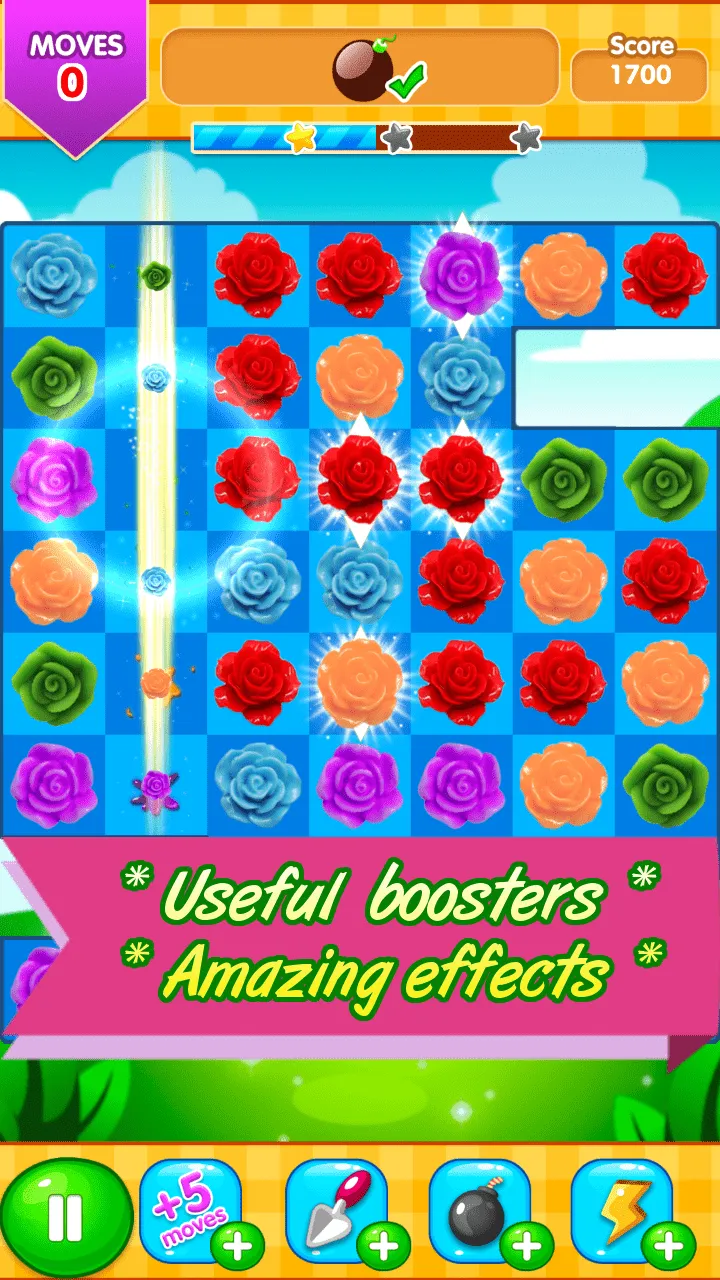 Rose Paradise matching games | Indus Appstore | Screenshot