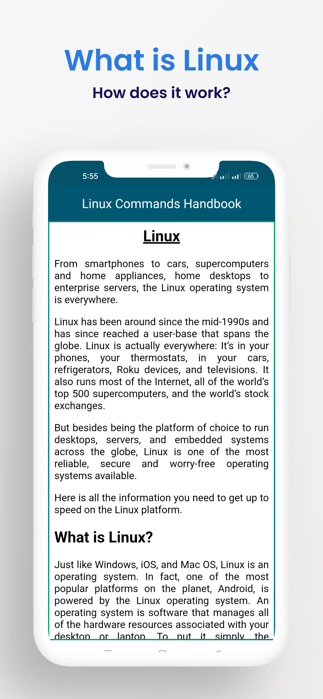 Linux Commands Handbook | Indus Appstore | Screenshot