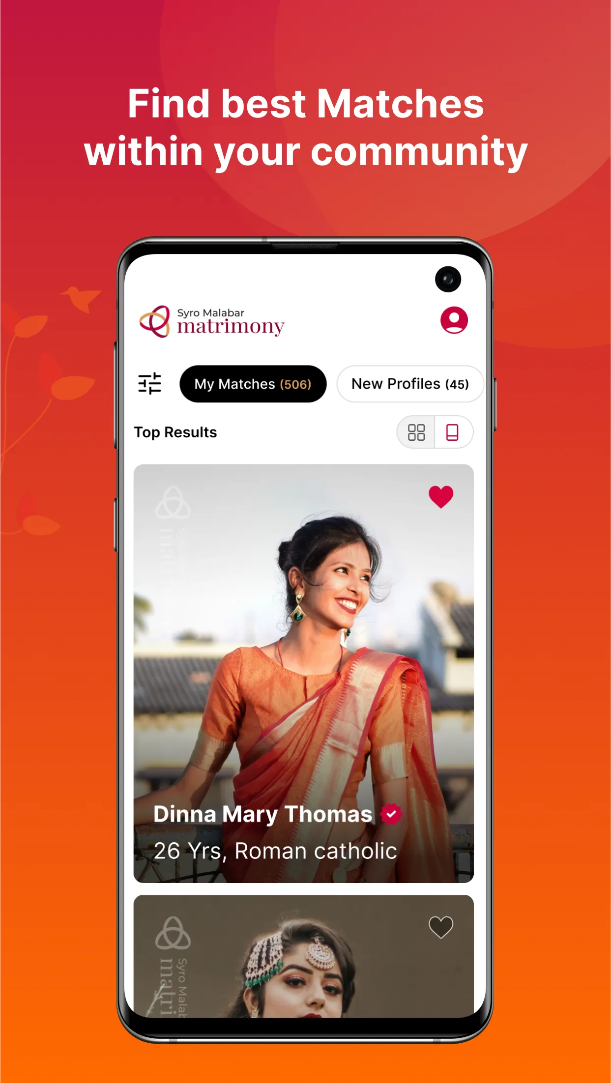 Syro Malabar Matrimony | Indus Appstore | Screenshot