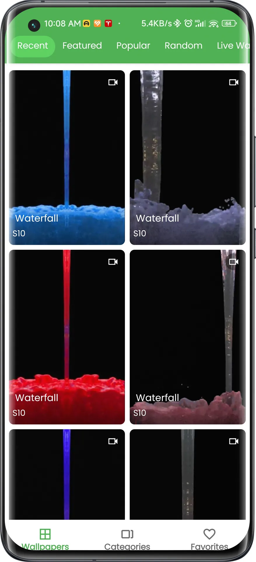 Amazing Water Live Wallpaper | Indus Appstore | Screenshot