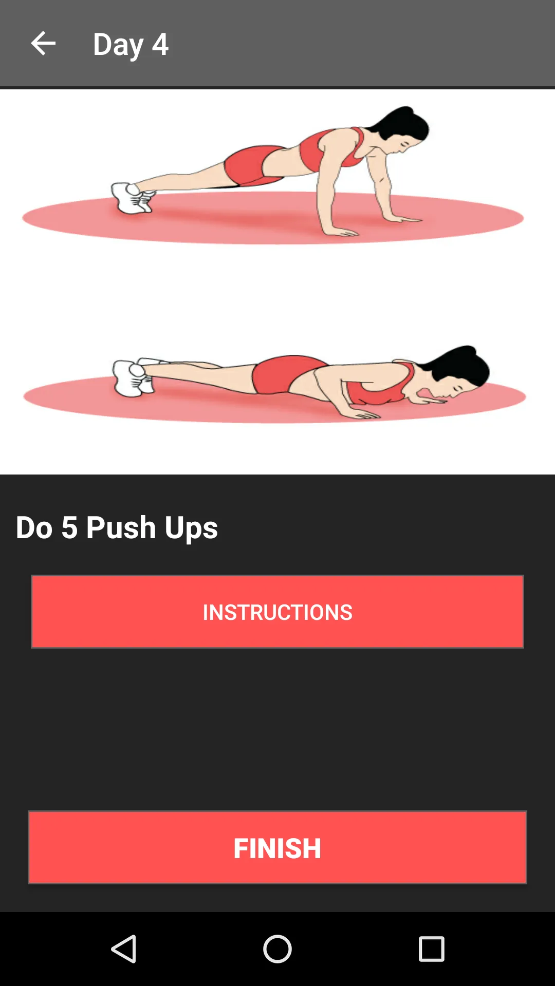 30 Day Push Ups Challenge | Indus Appstore | Screenshot