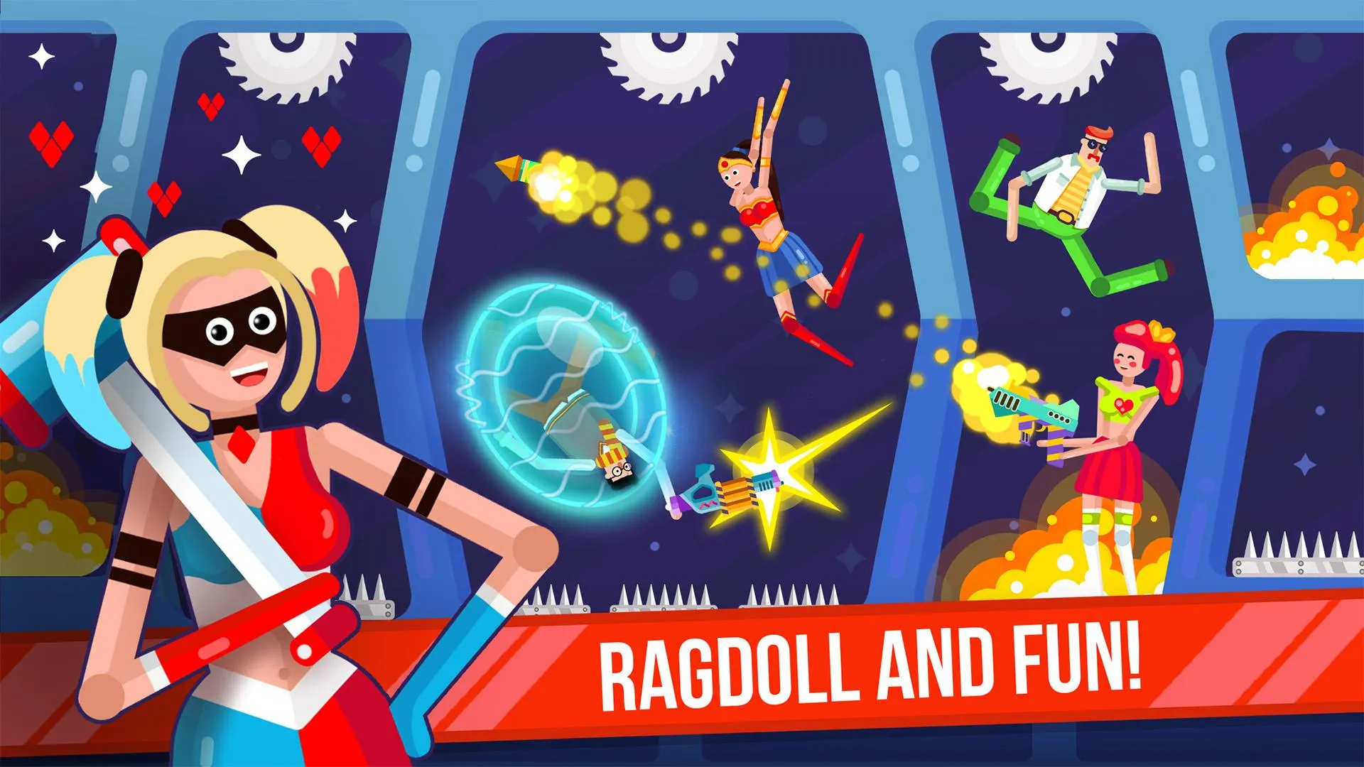 Ragdoll Rage: Heroes Arena | Indus Appstore | Screenshot