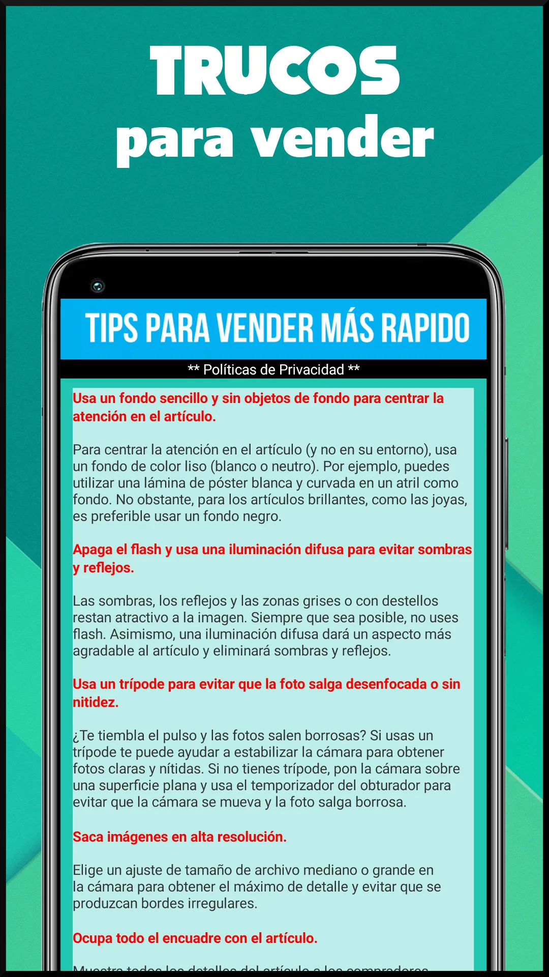 TRUCOS VENDER MAS | Indus Appstore | Screenshot