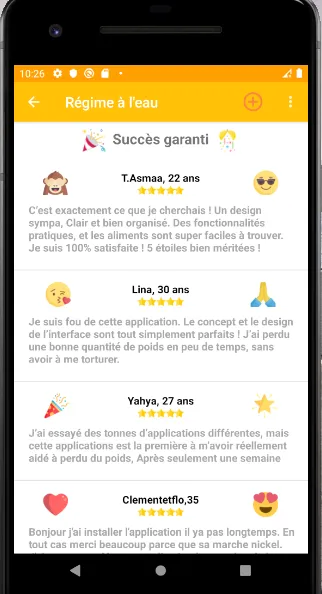 Perdre du Poids Régime à l'eau | Indus Appstore | Screenshot