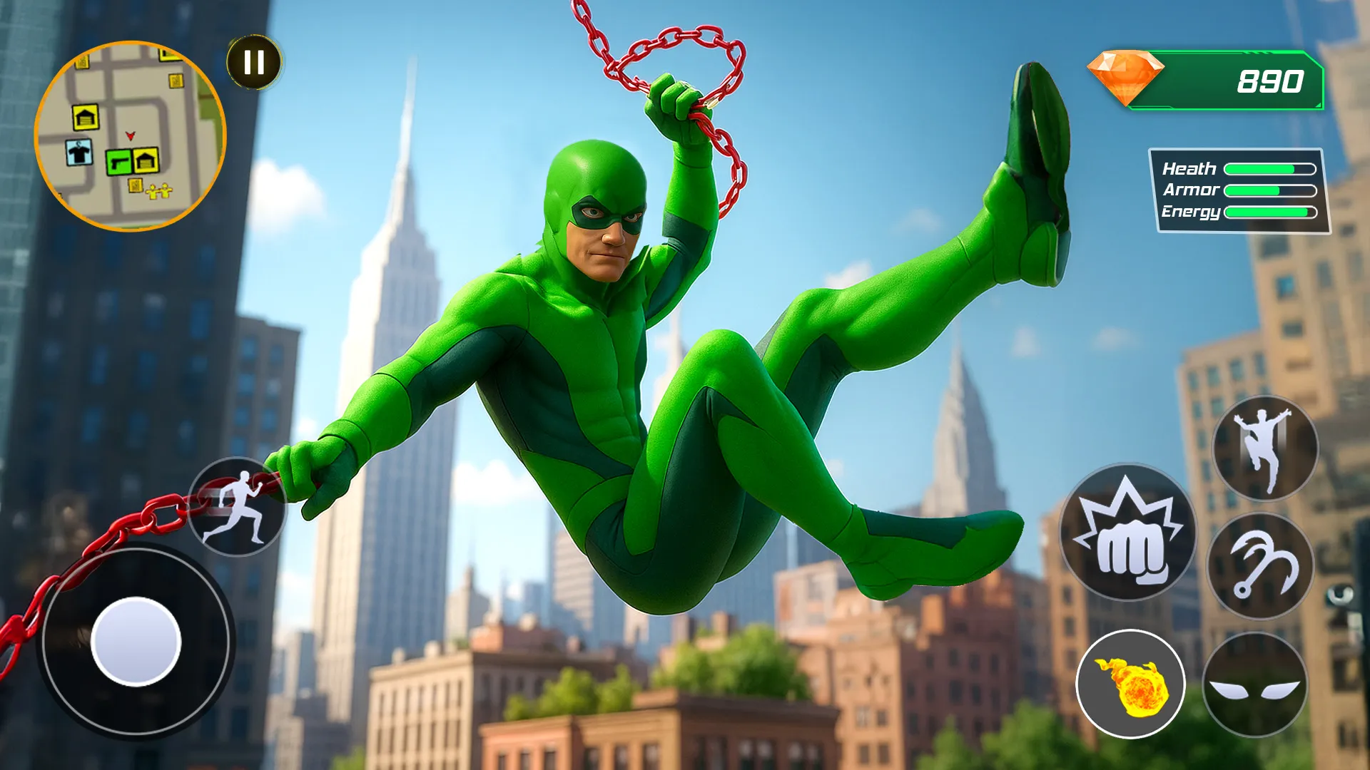 Super Rope: Hero Flying | Indus Appstore | Screenshot