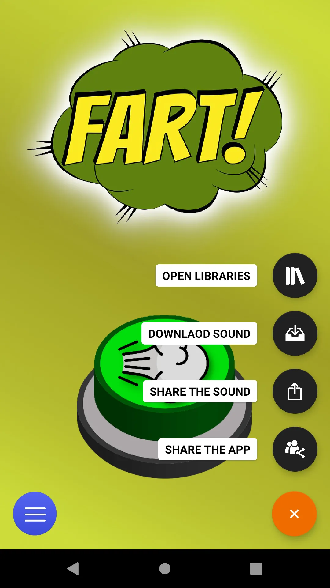 Fart Prank Sound Effect Button | Indus Appstore | Screenshot