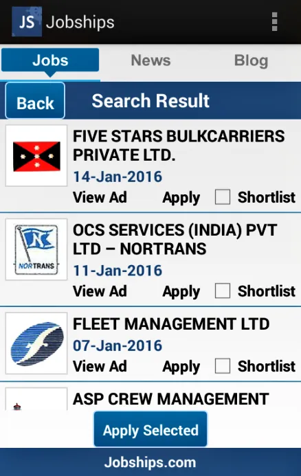 Jobships | Indus Appstore | Screenshot