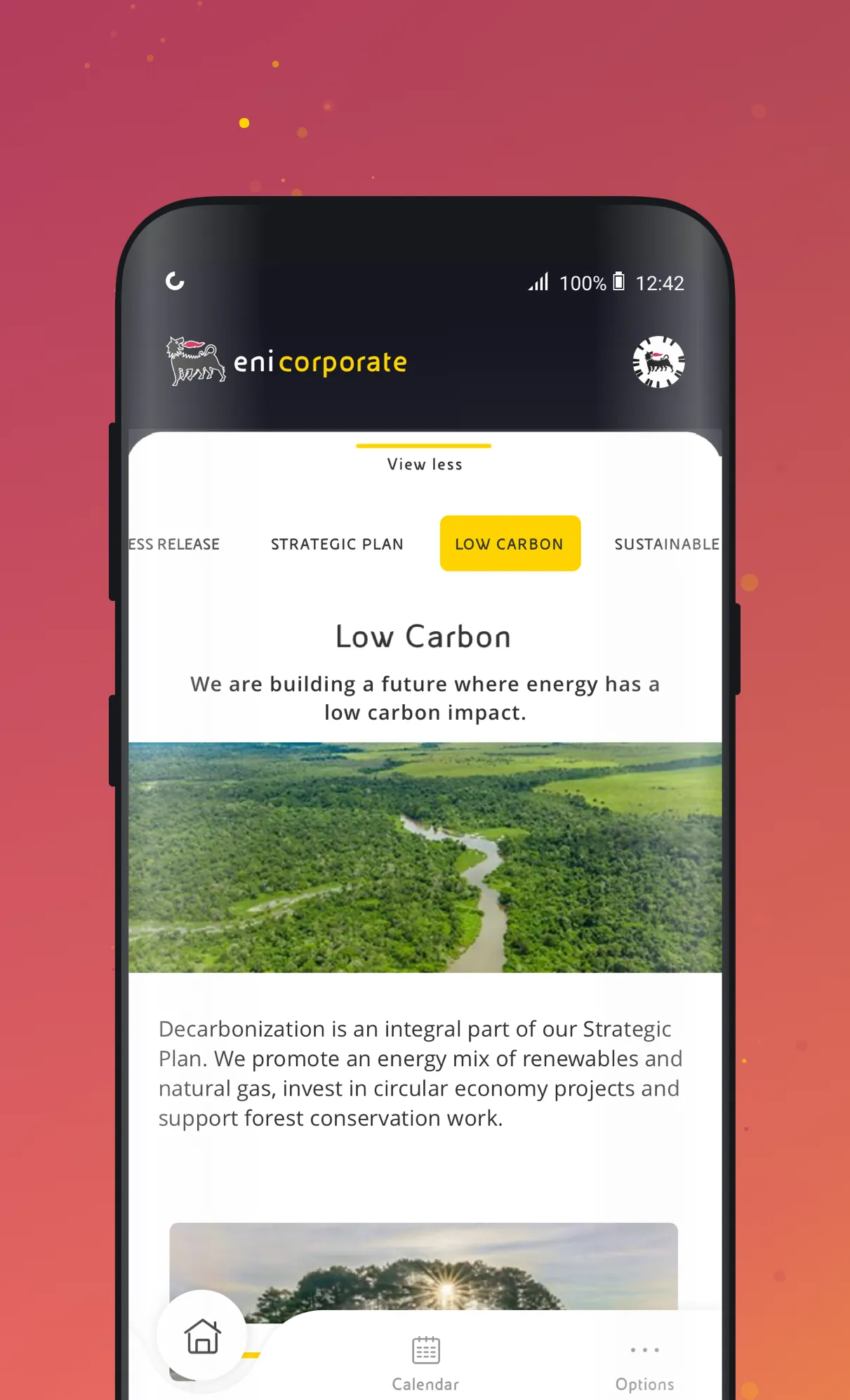 eni corporate | Indus Appstore | Screenshot