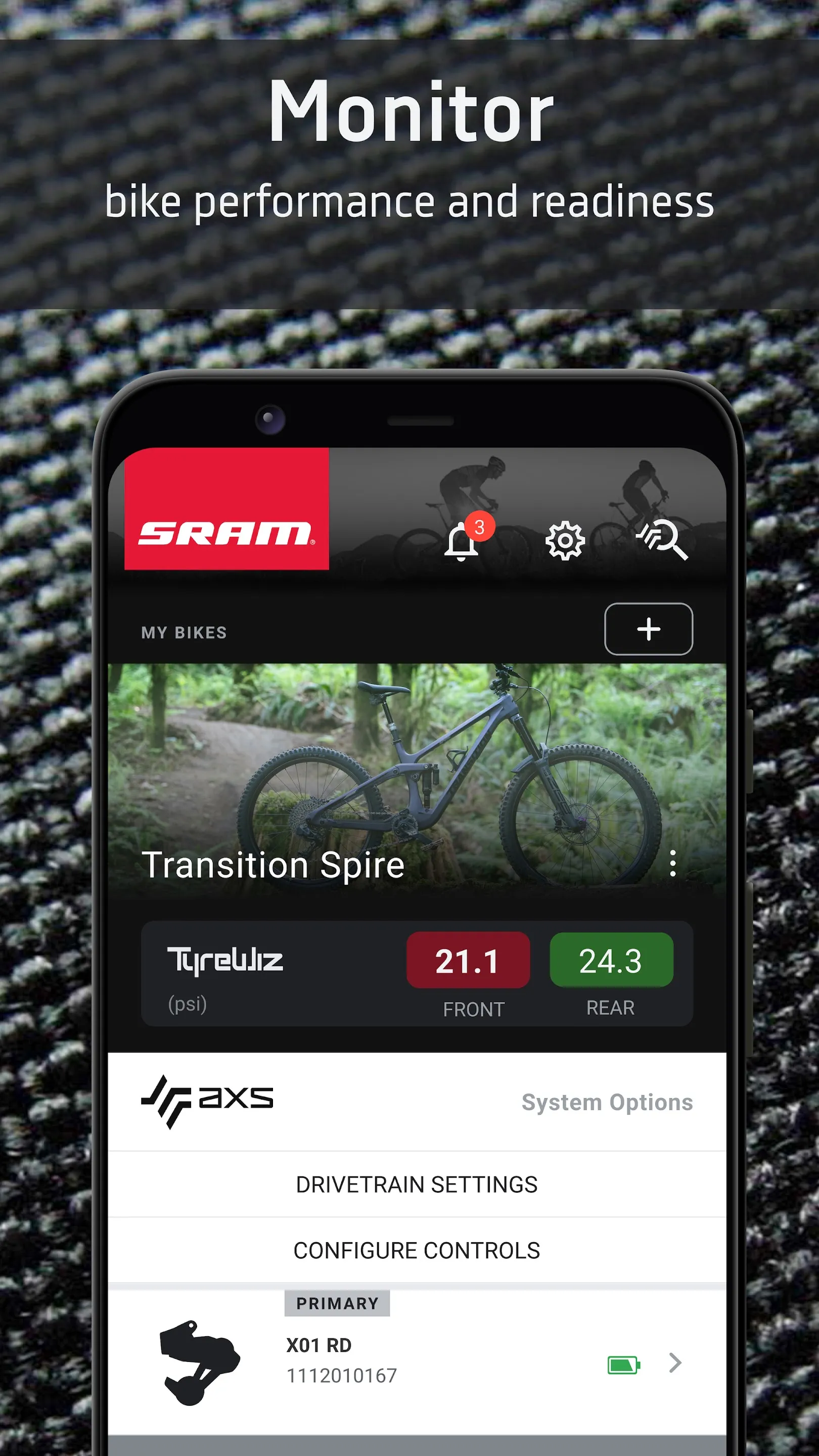 SRAM AXS | Indus Appstore | Screenshot