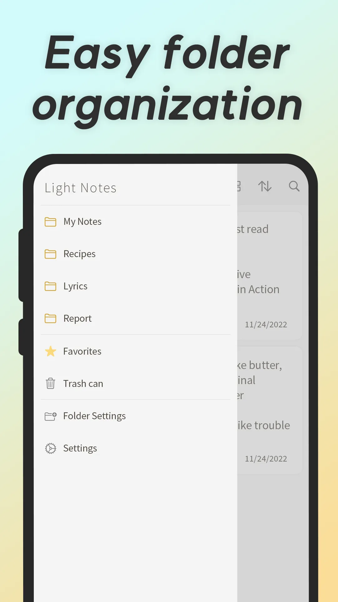 Light Notes - Quick Memo | Indus Appstore | Screenshot