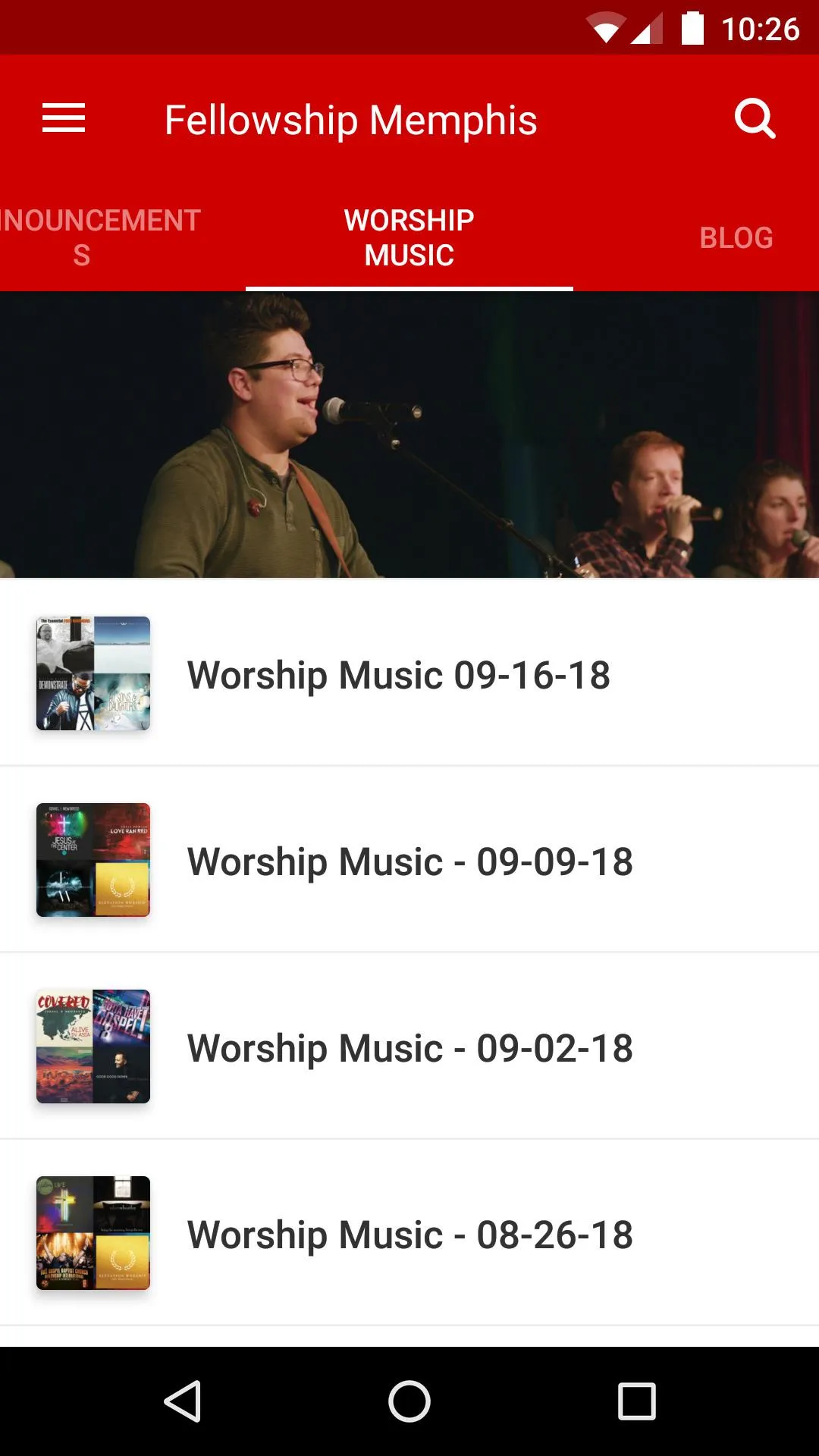 Fellowship Memphis | Indus Appstore | Screenshot