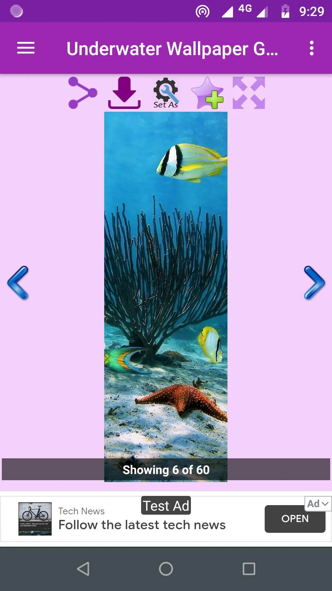 Underwater Wallpaper Gallery | Indus Appstore | Screenshot