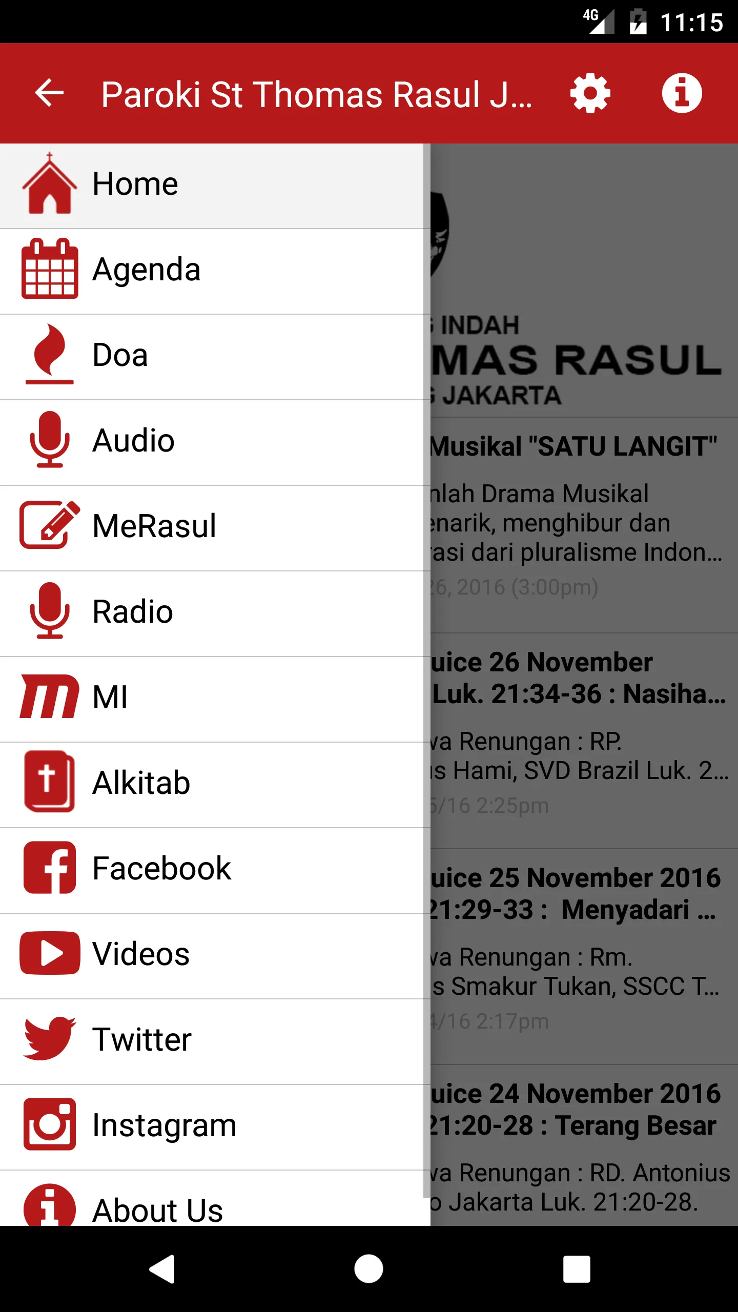 Paroki Santo Thomas Rasul | Indus Appstore | Screenshot