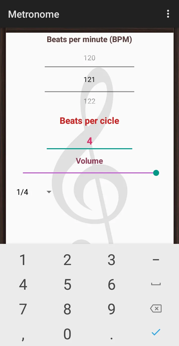 Metronome. Beat and tempo. | Indus Appstore | Screenshot